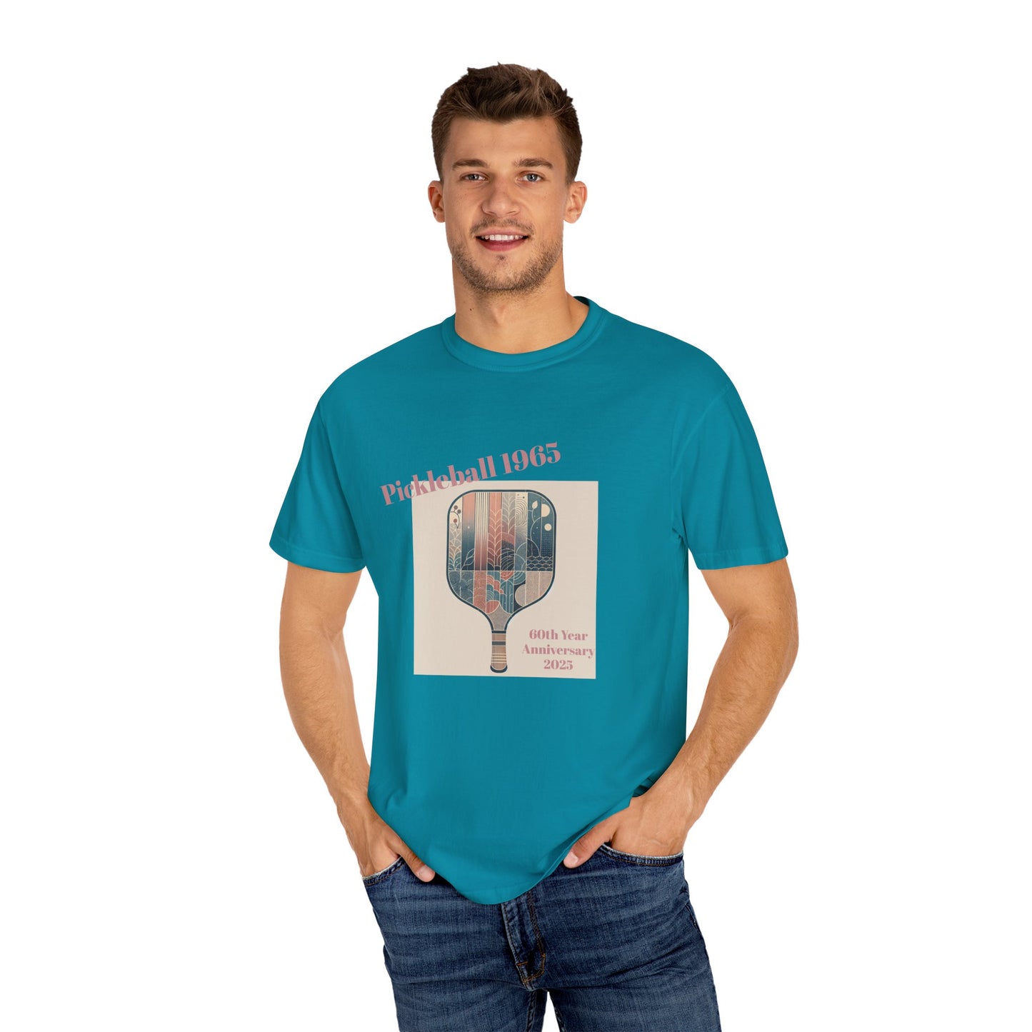 Pickleball 1965 Anniversary T-Shirt - Celebrating 60 Years of Fun!