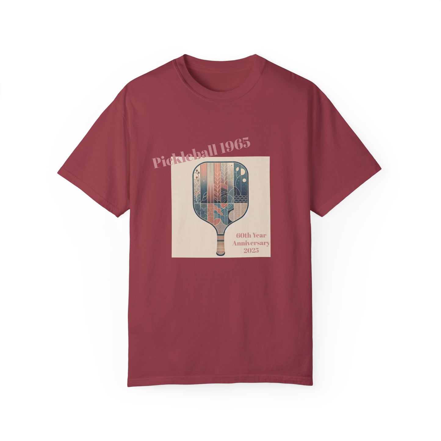Pickleball 1965 Anniversary T-Shirt - Celebrating 60 Years of Fun!