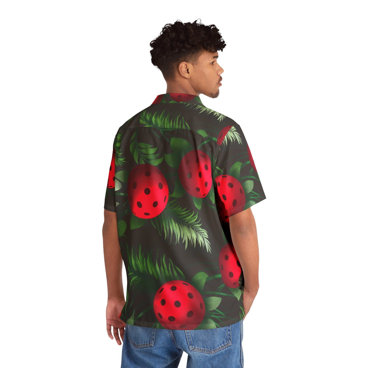 Men's Hawaiian Pickleball Shirt (AOP)