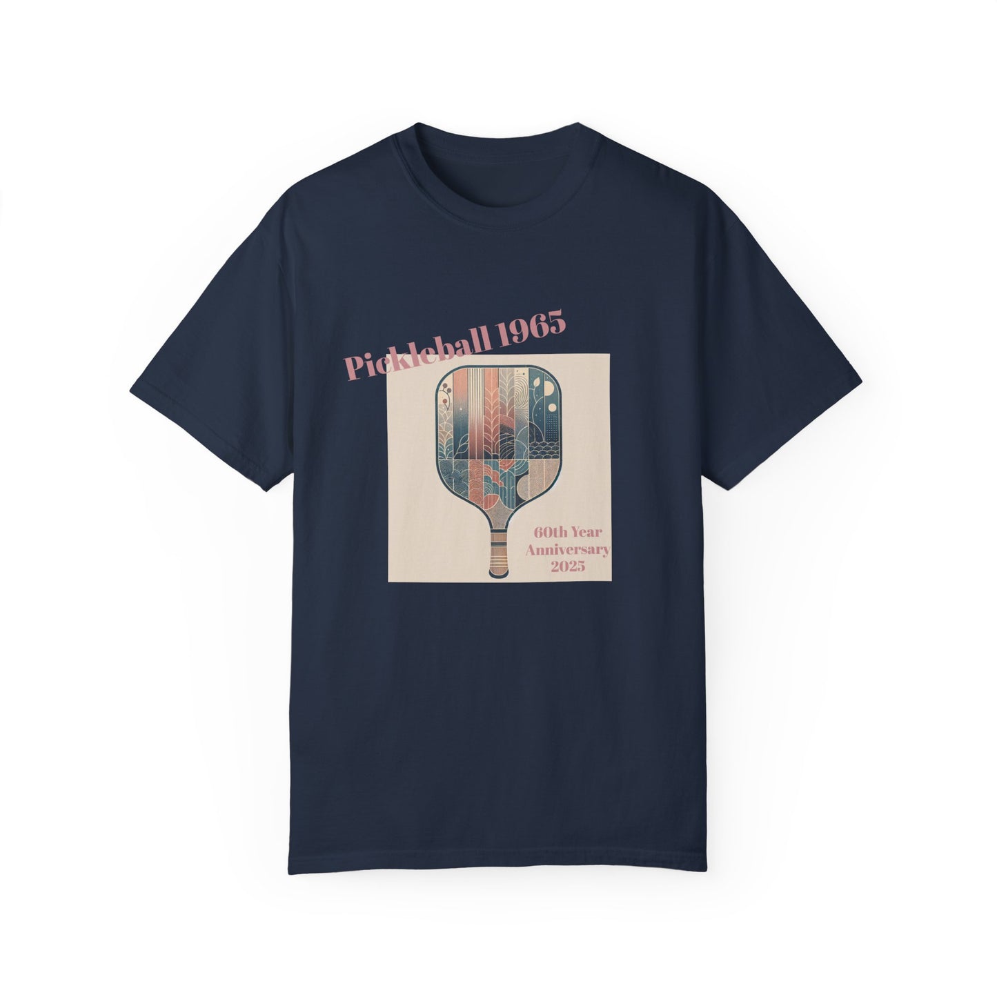 Pickleball 1965 Anniversary T-Shirt - Celebrating 60 Years of Fun!