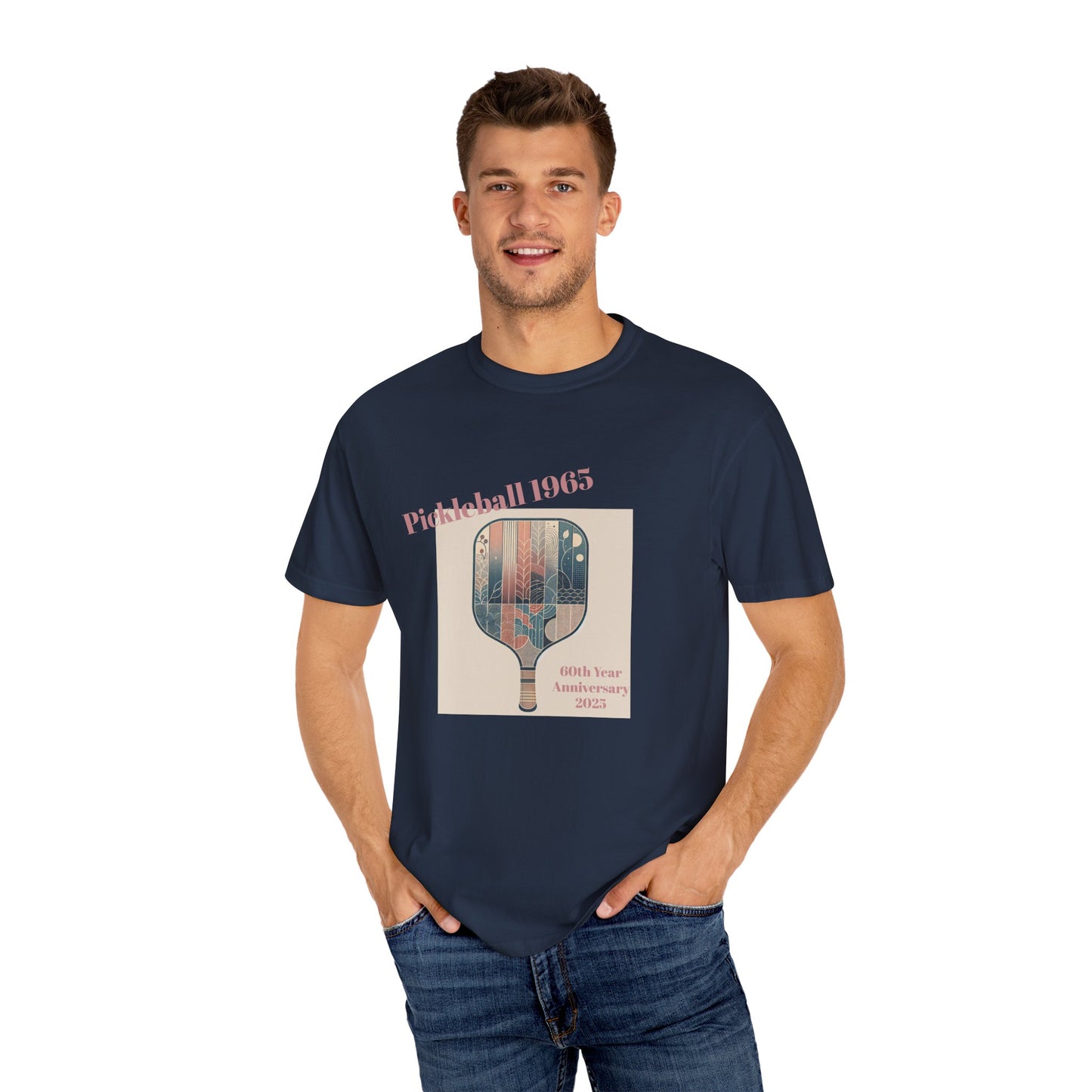 Pickleball 1965 Anniversary T-Shirt - Celebrating 60 Years of Fun!