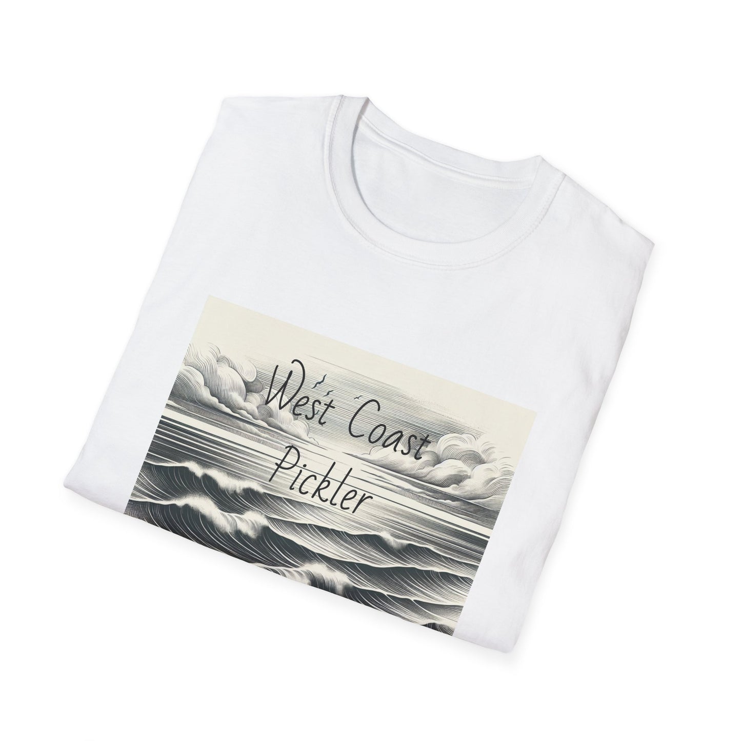 West Coast Pickler Unisex Softstyle T-Shirt - Casual Coastal Vibes