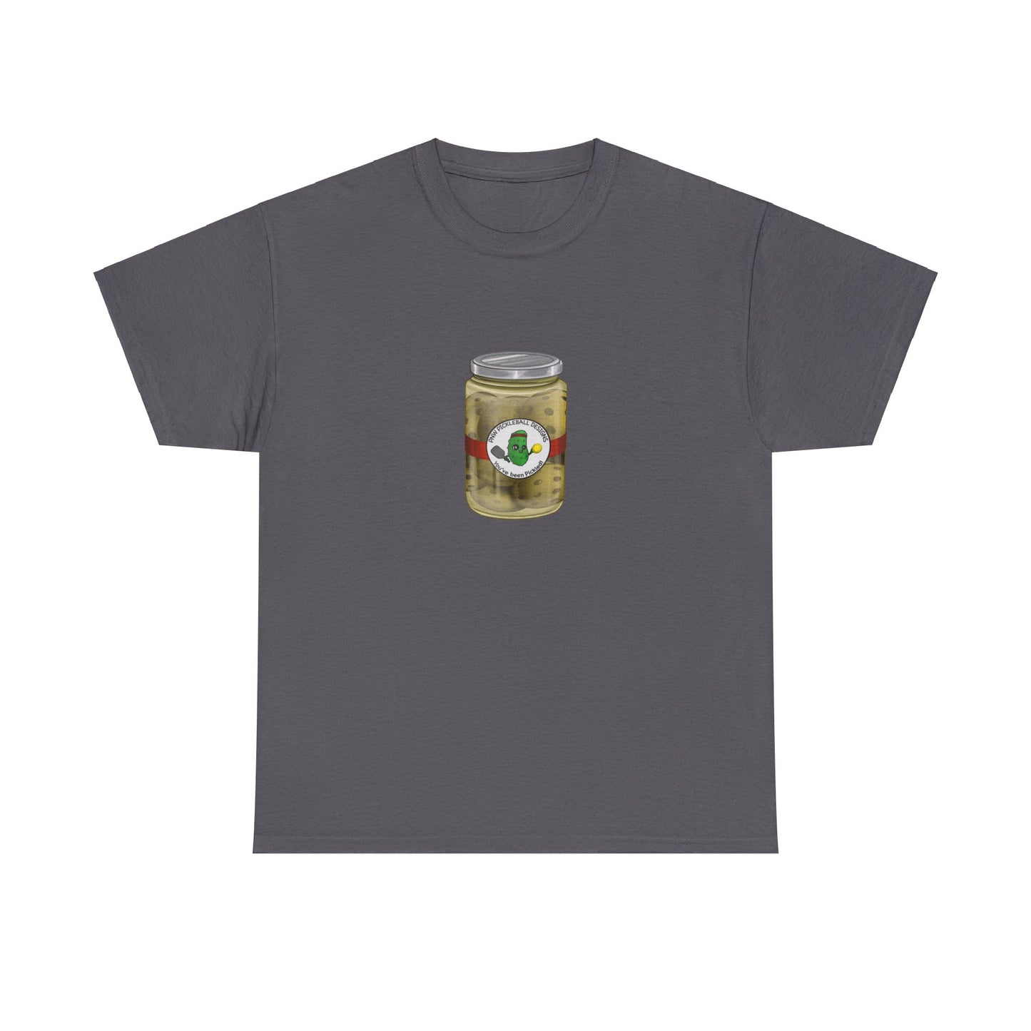 Unisex Heavy Cotton Pickleballs Jar Tee