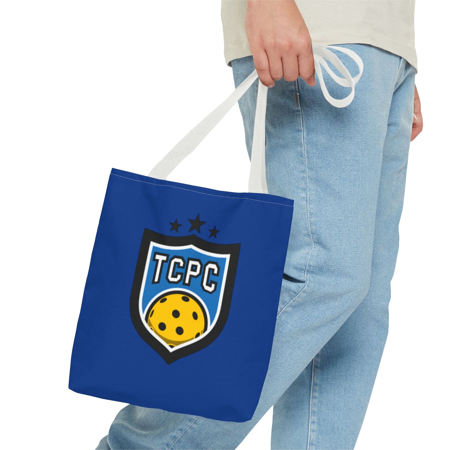 TCPC Blue Tote Bag - Perfect for Pickleball Fans and Daily Use