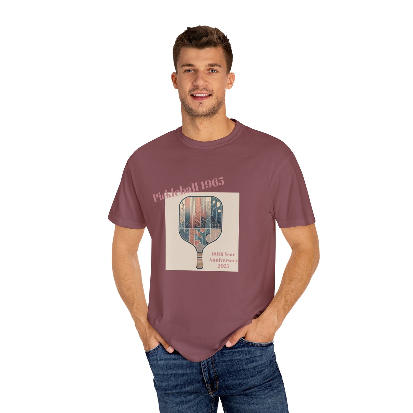 Pickleball 1965 Anniversary T-Shirt - Celebrating 60 Years of Fun!