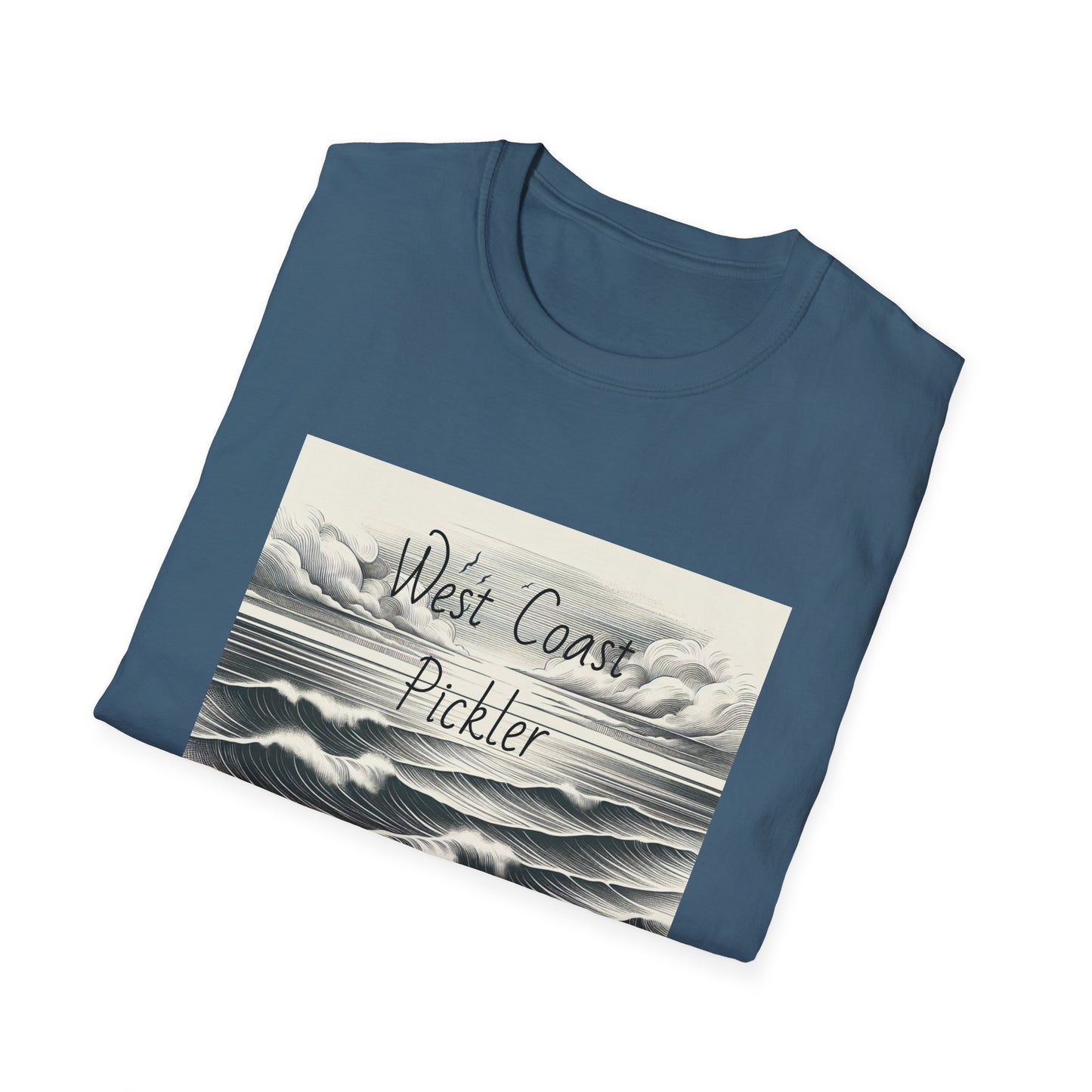 West Coast Pickler Unisex Softstyle T-Shirt - Casual Coastal Vibes