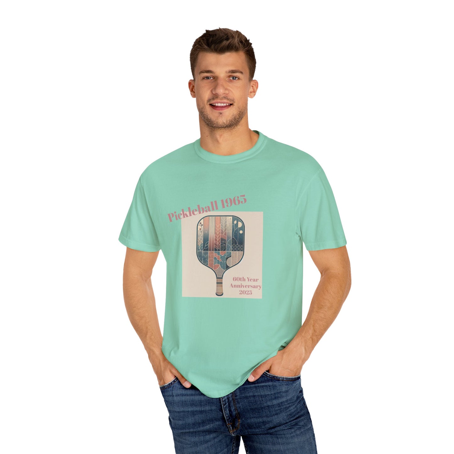 Pickleball 1965 Anniversary T-Shirt - Celebrating 60 Years of Fun!