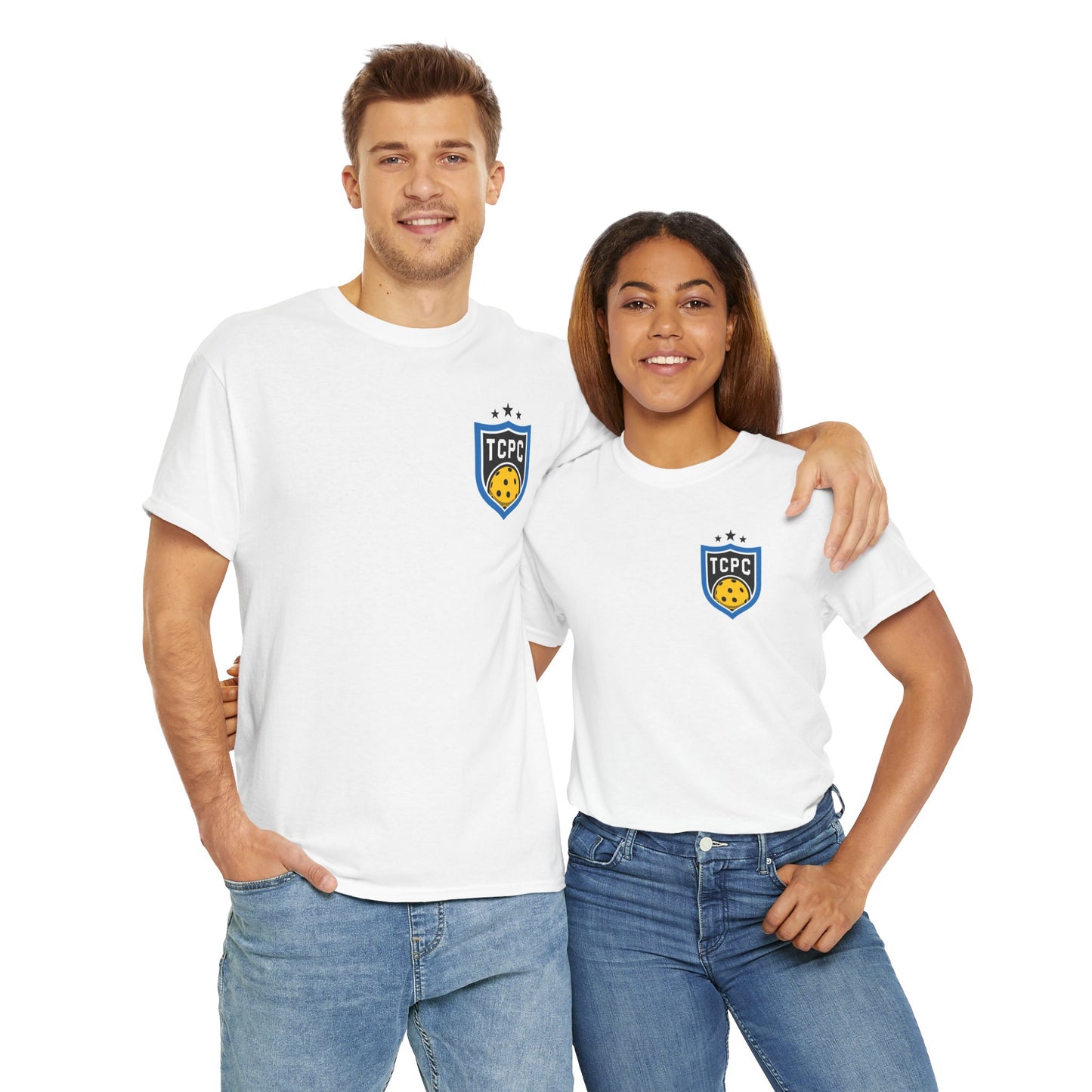 Thurston County Pickleball Club Unisex Heavy Cotton Tee