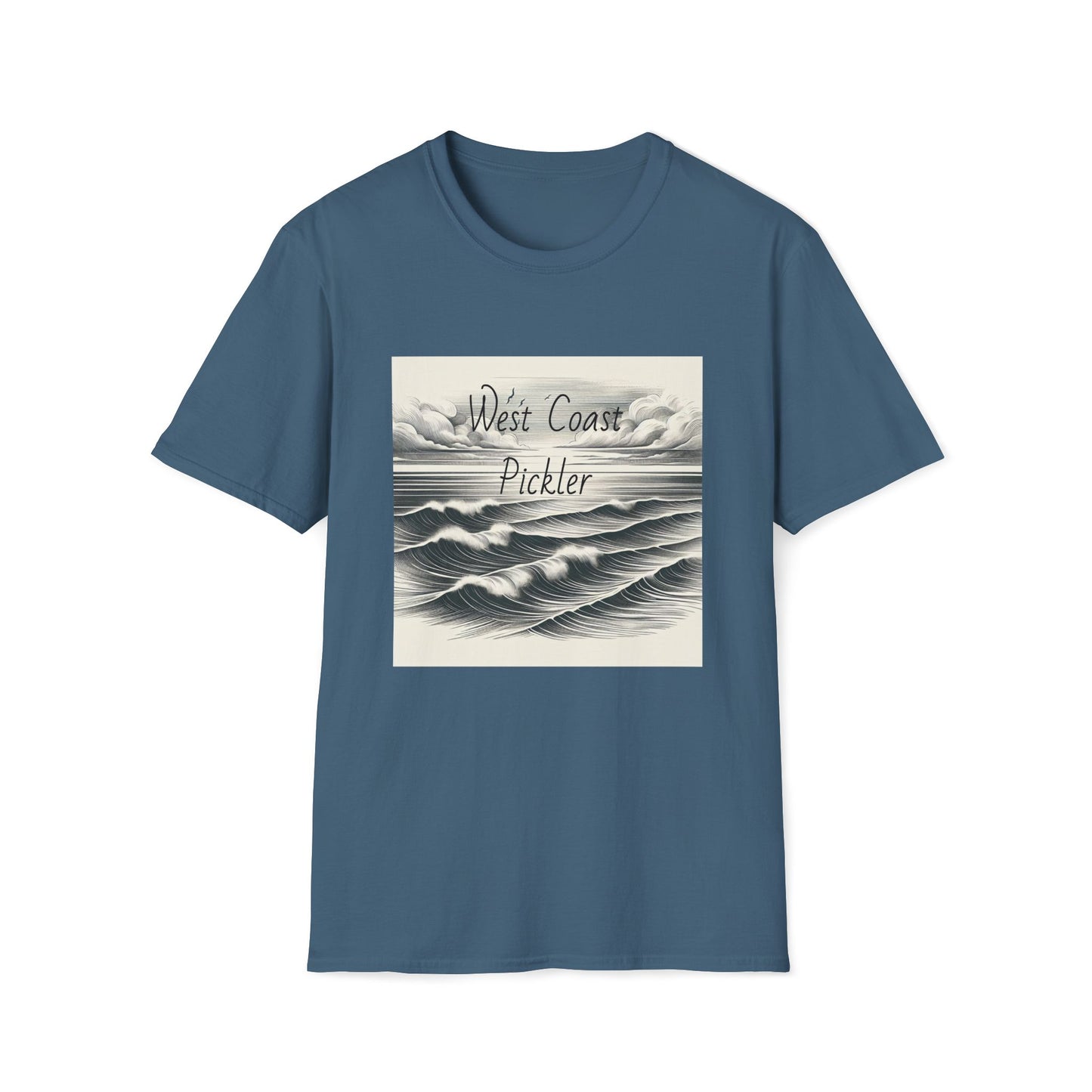 West Coast Pickler Unisex Softstyle T-Shirt - Casual Coastal Vibes