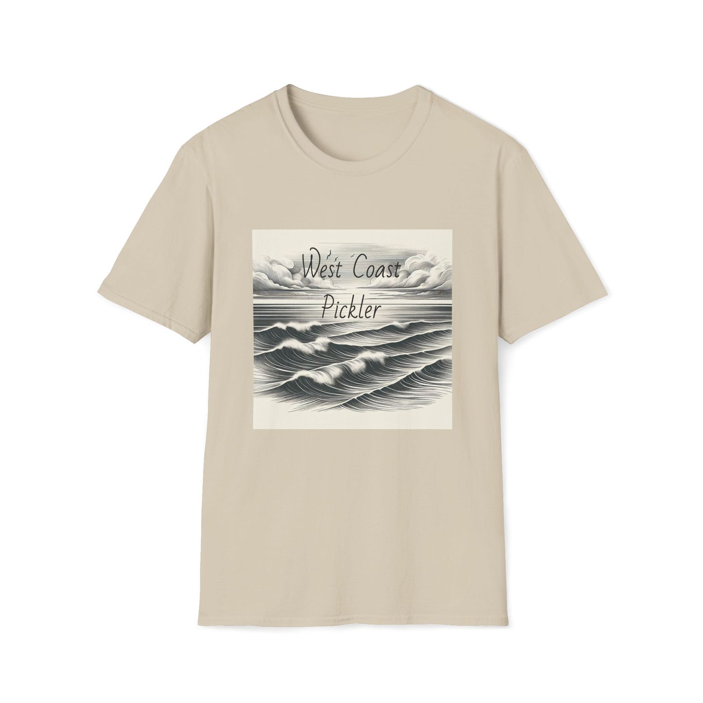 West Coast Pickler Unisex Softstyle T-Shirt - Casual Coastal Vibes