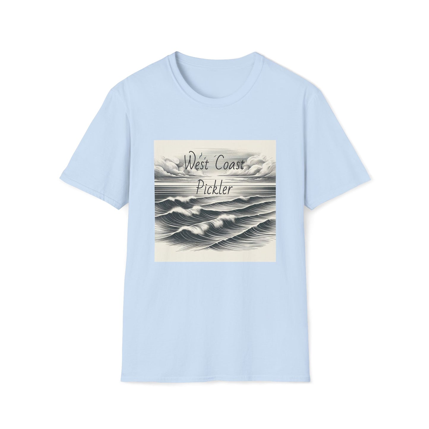 West Coast Pickler Unisex Softstyle T-Shirt - Casual Coastal Vibes