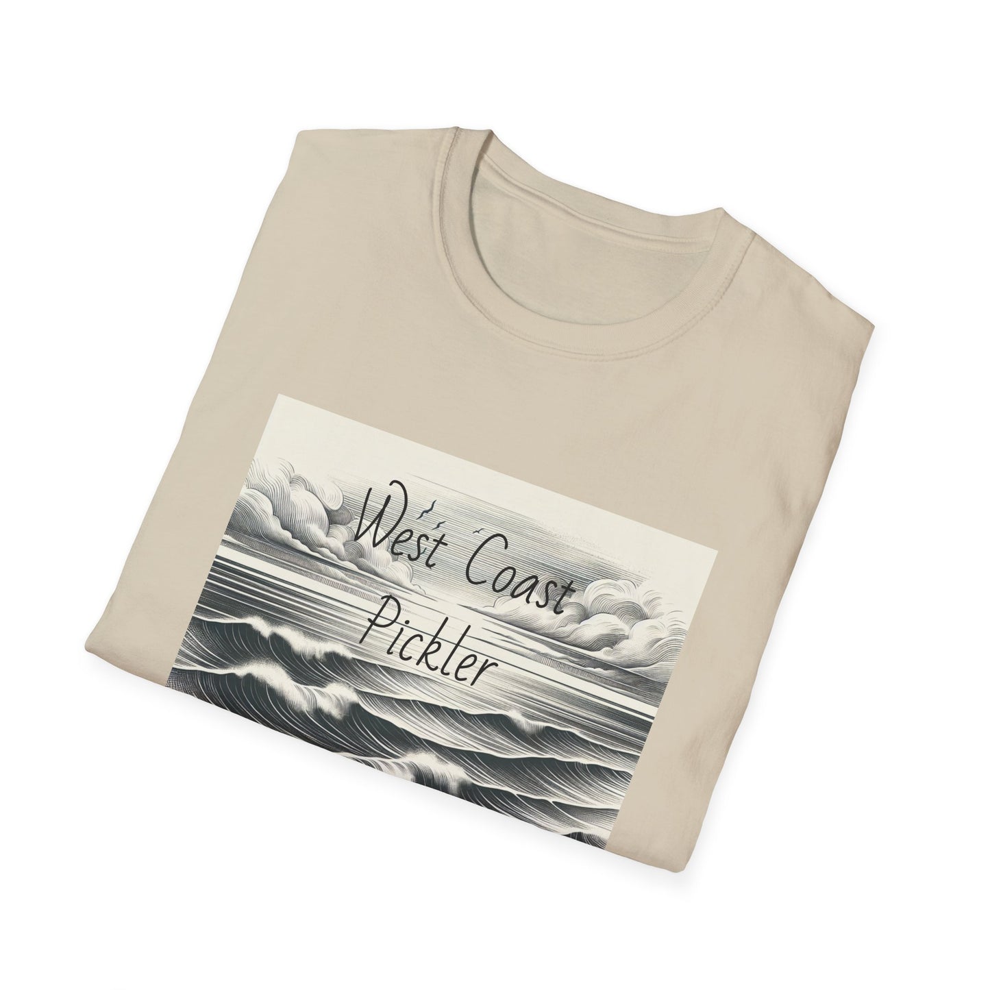 West Coast Pickler Unisex Softstyle T-Shirt - Casual Coastal Vibes