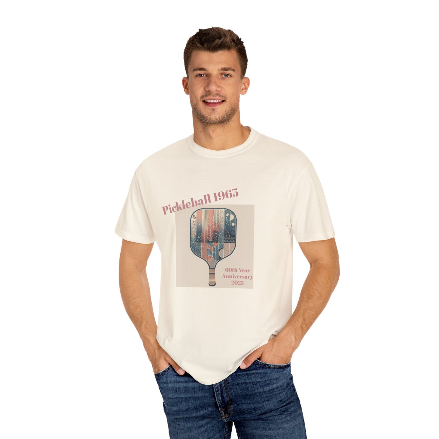 Pickleball 1965 Anniversary T-Shirt - Celebrating 60 Years of Fun!