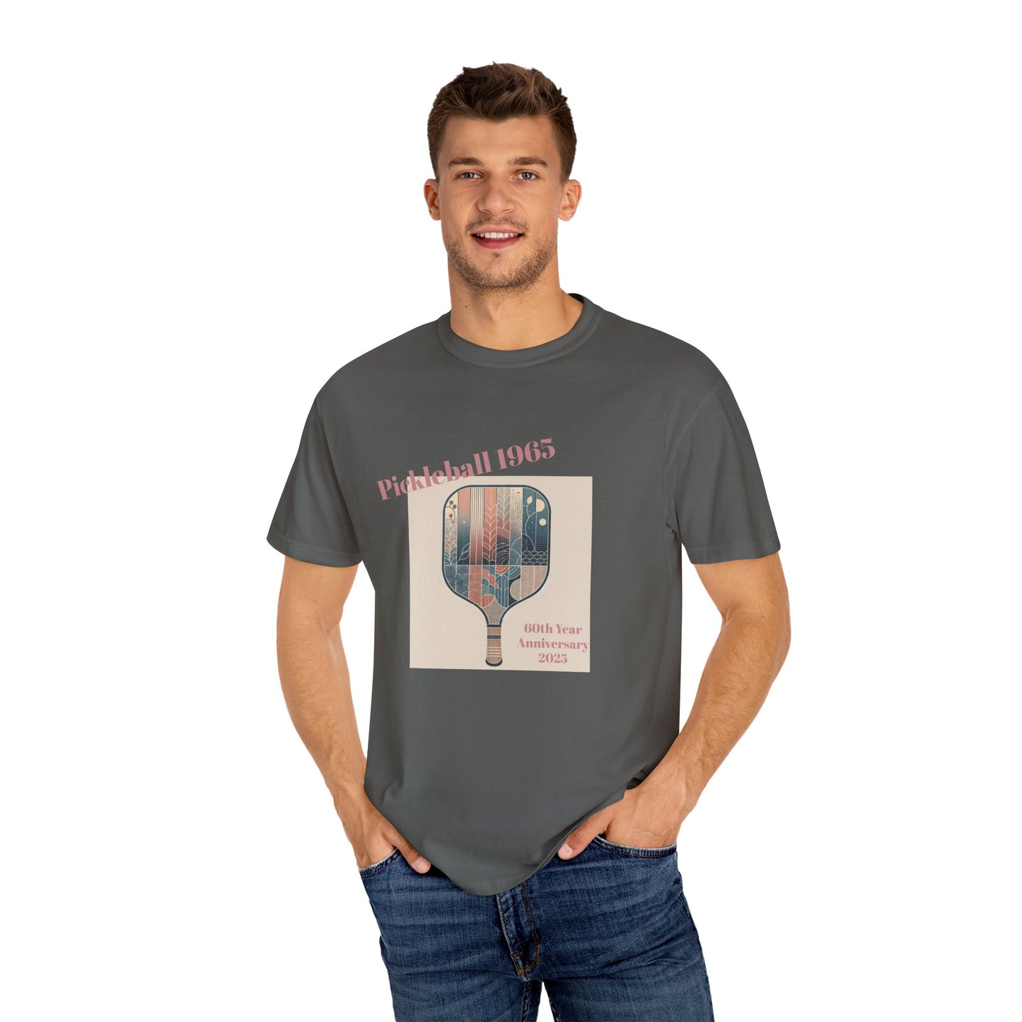 Pickleball 1965 Anniversary T-Shirt - Celebrating 60 Years of Fun!