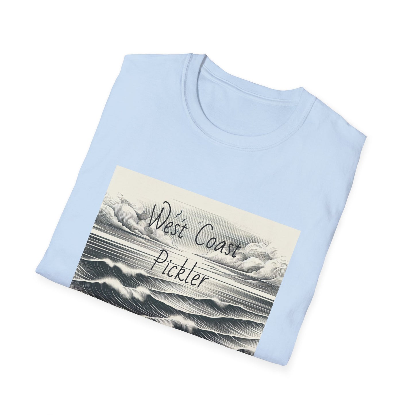West Coast Pickler Unisex Softstyle T-Shirt - Casual Coastal Vibes