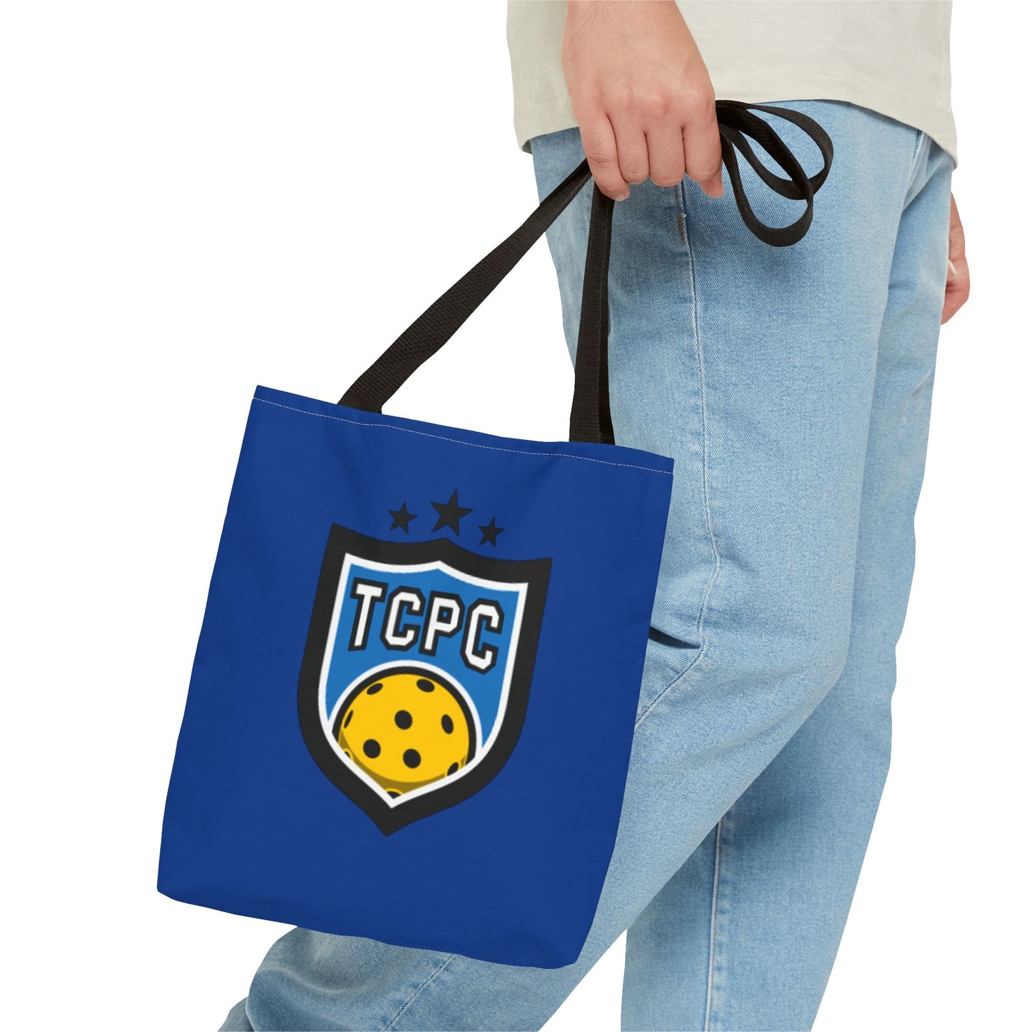 TCPC Blue Tote Bag - Perfect for Pickleball Fans and Daily Use