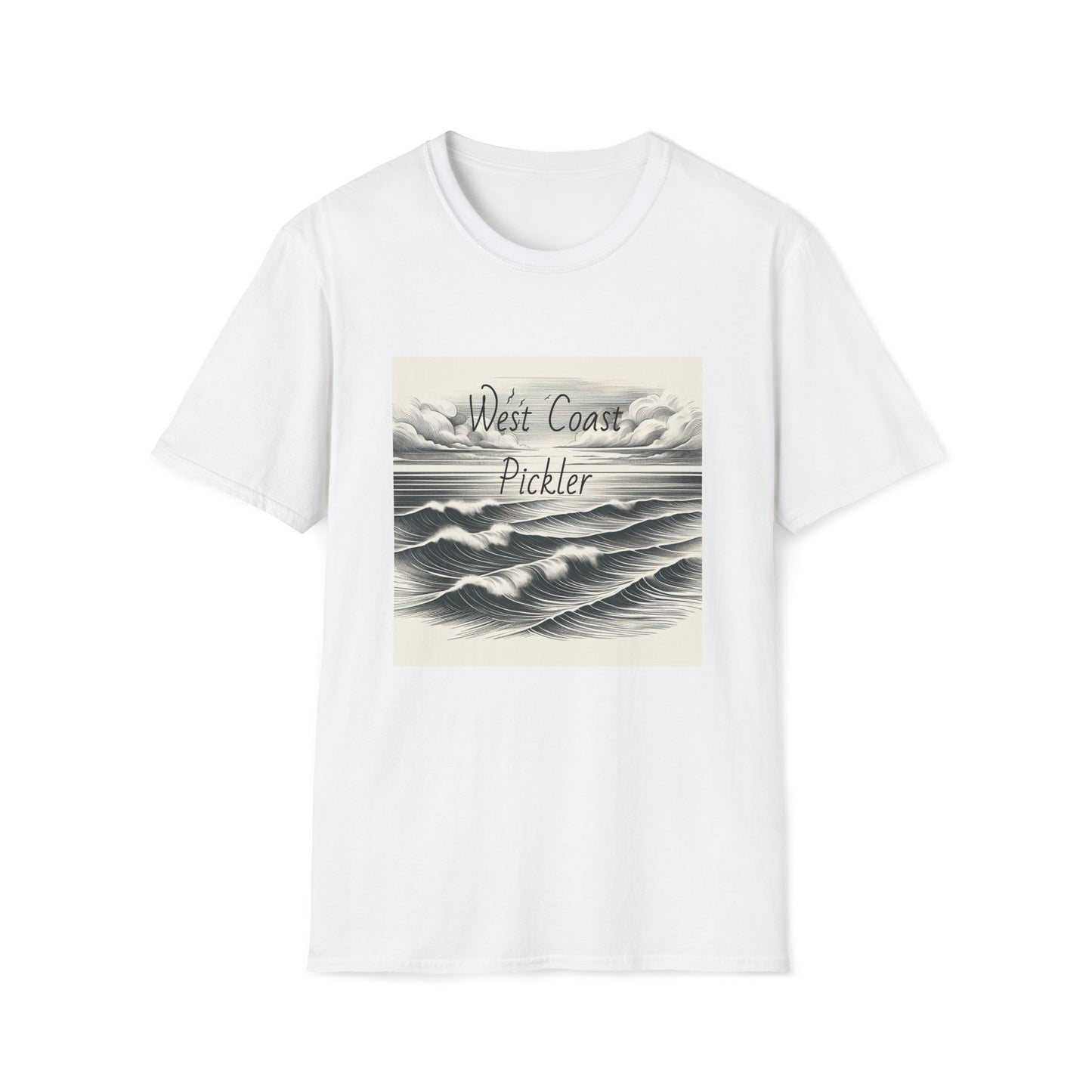West Coast Pickler Unisex Softstyle T-Shirt - Casual Coastal Vibes