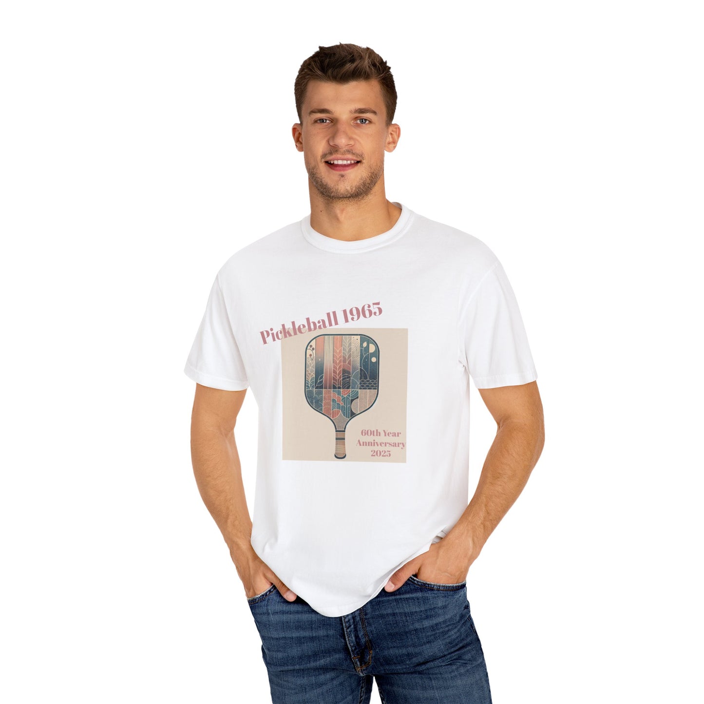 Pickleball 1965 Anniversary T-Shirt - Celebrating 60 Years of Fun!