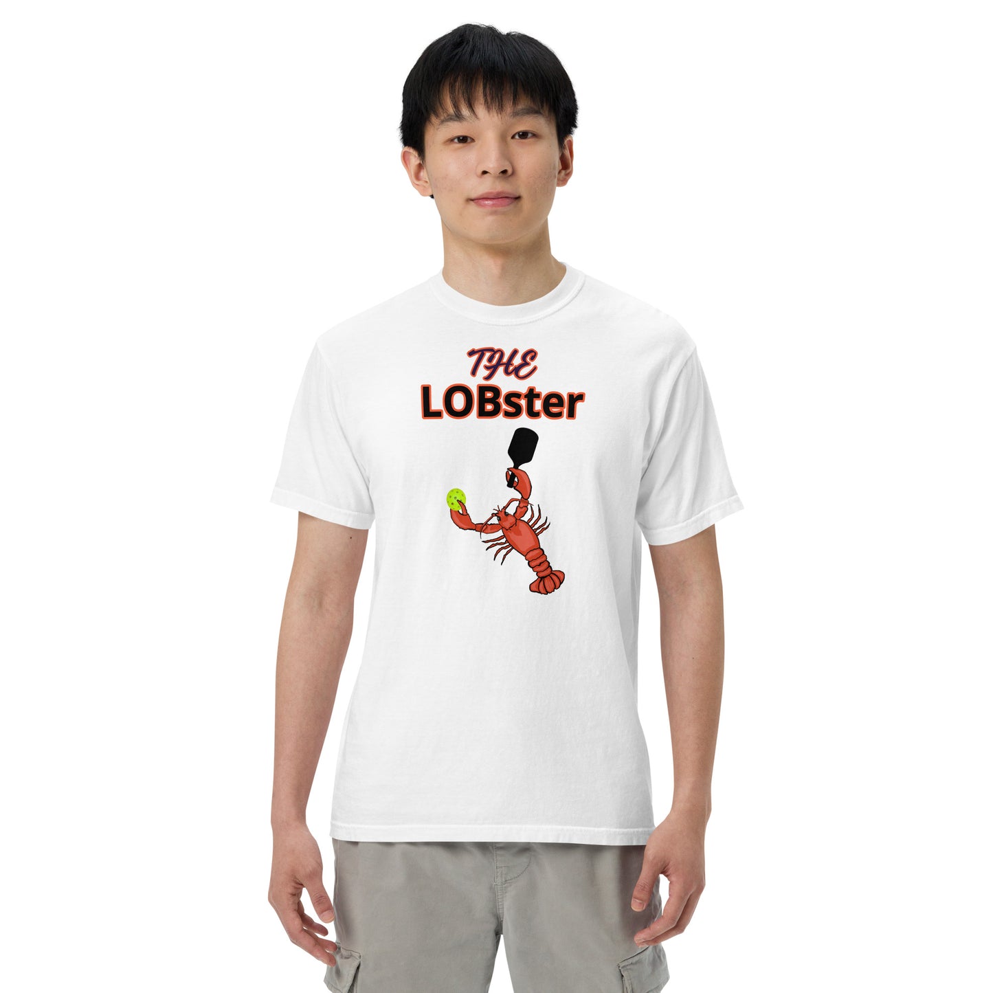 The LOBster Unisex garment-dyed heavyweight t-shirt