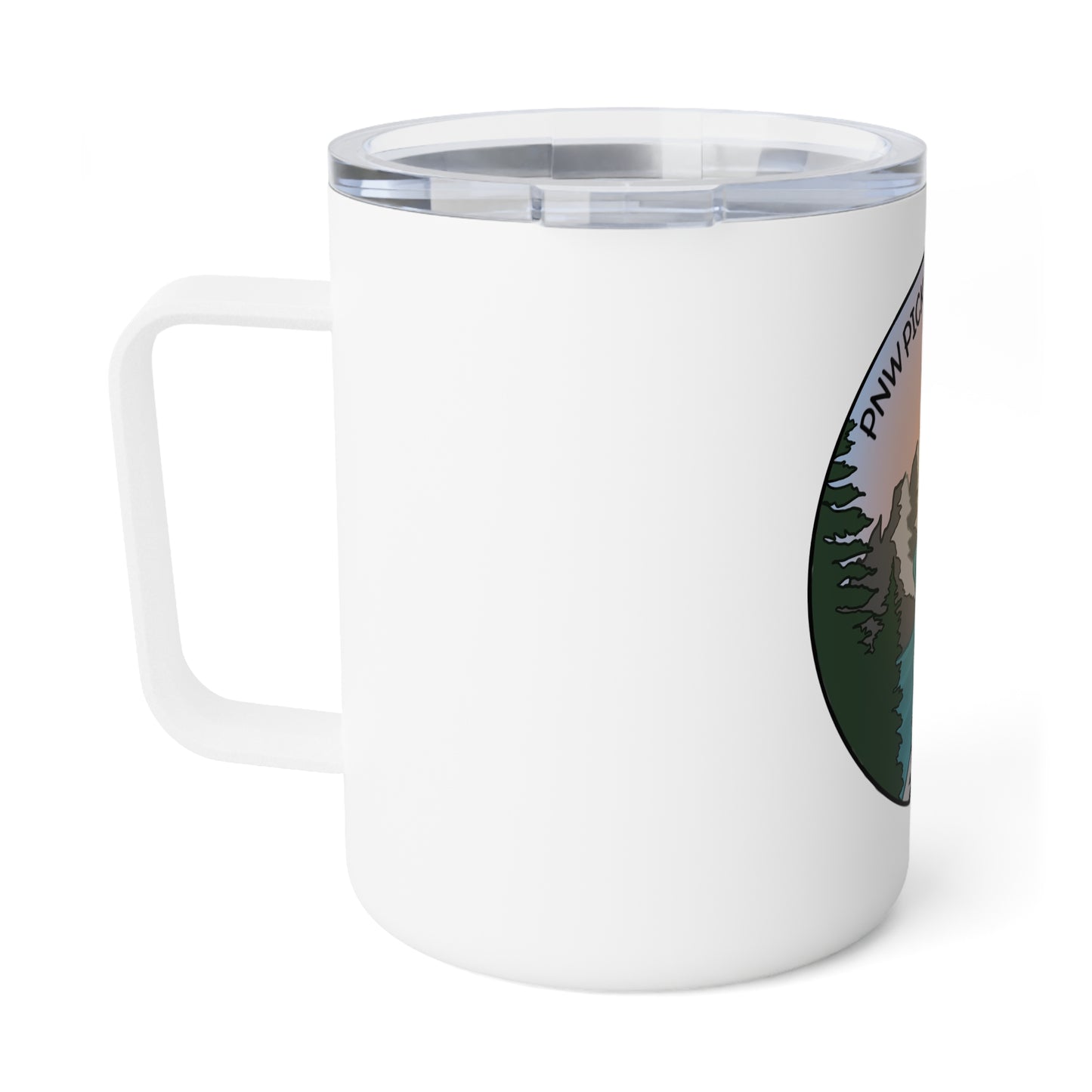 Pickleball Sun Logo Insulated Coffee Mug, 10oz