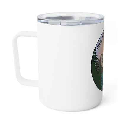 Pickleball Sun Logo Insulated Coffee Mug, 10oz