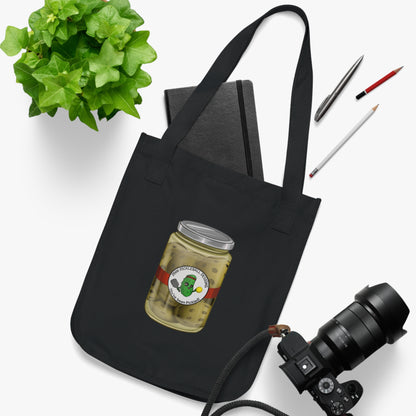 Organic Canvas Tote Bag With Three Pickleball Designs!