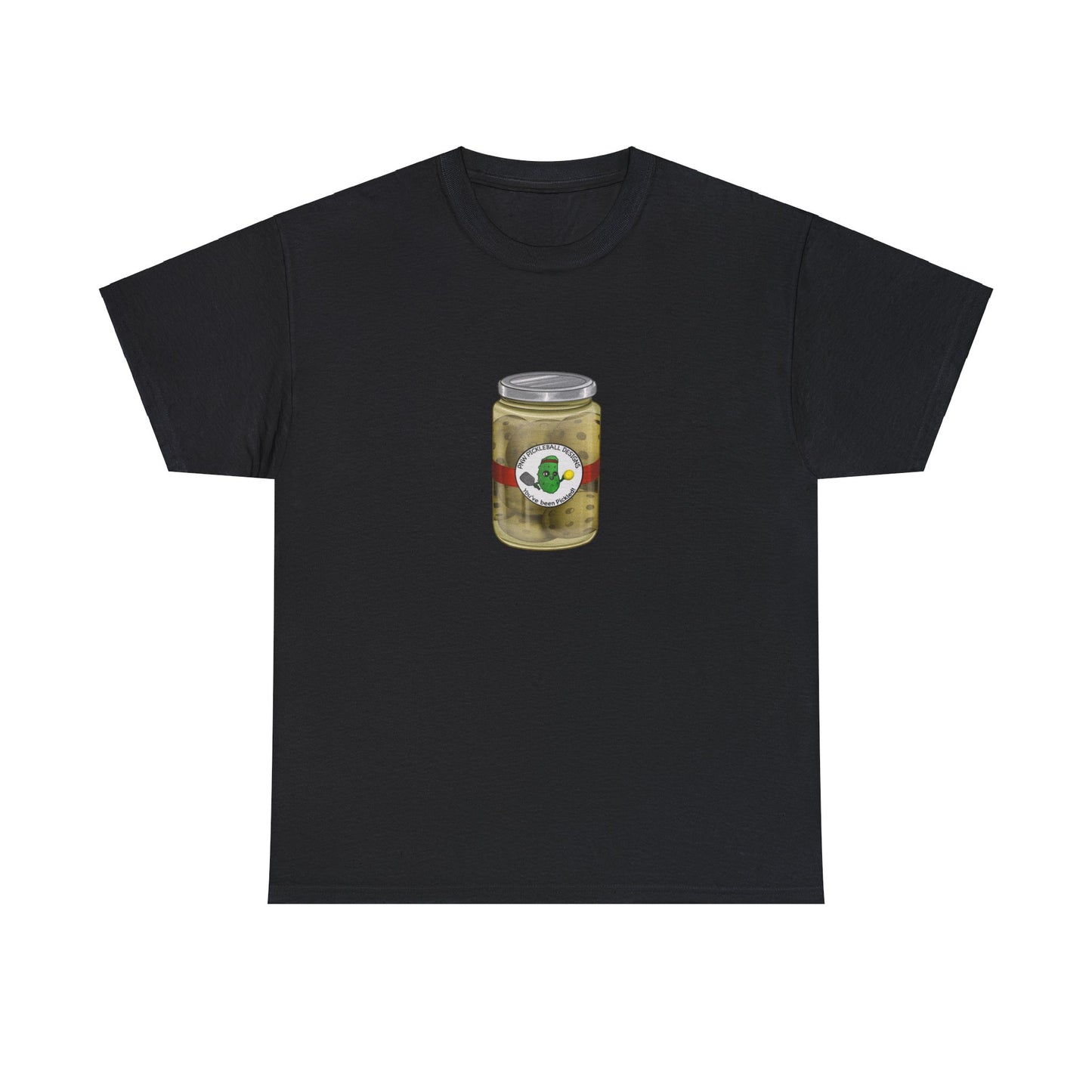 Unisex Heavy Cotton Pickleballs Jar Tee