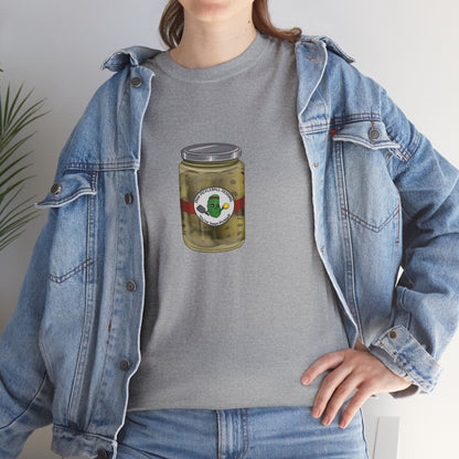 Unisex Heavy Cotton Pickleballs Jar Tee