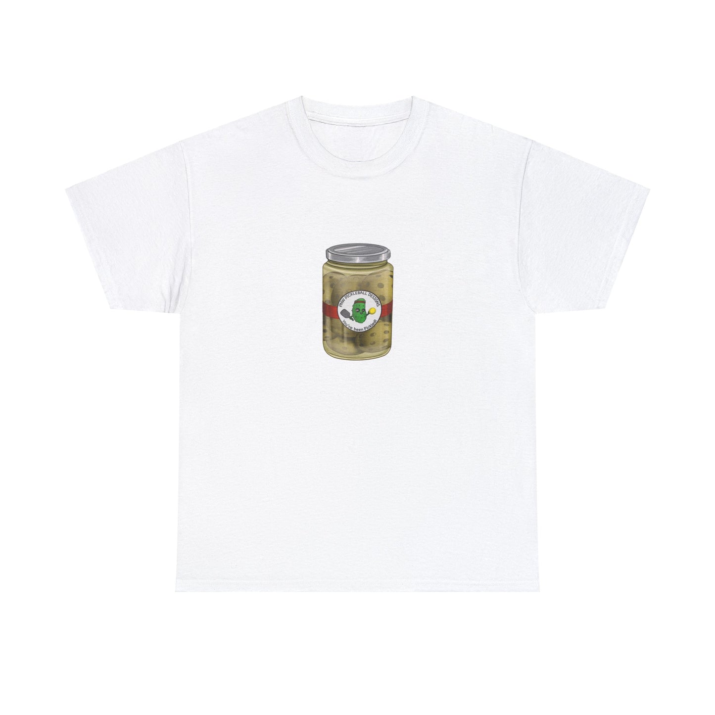 Unisex Heavy Cotton Pickleballs Jar Tee