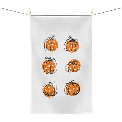 Soft Tea Towel Pumpkin Pickleballs