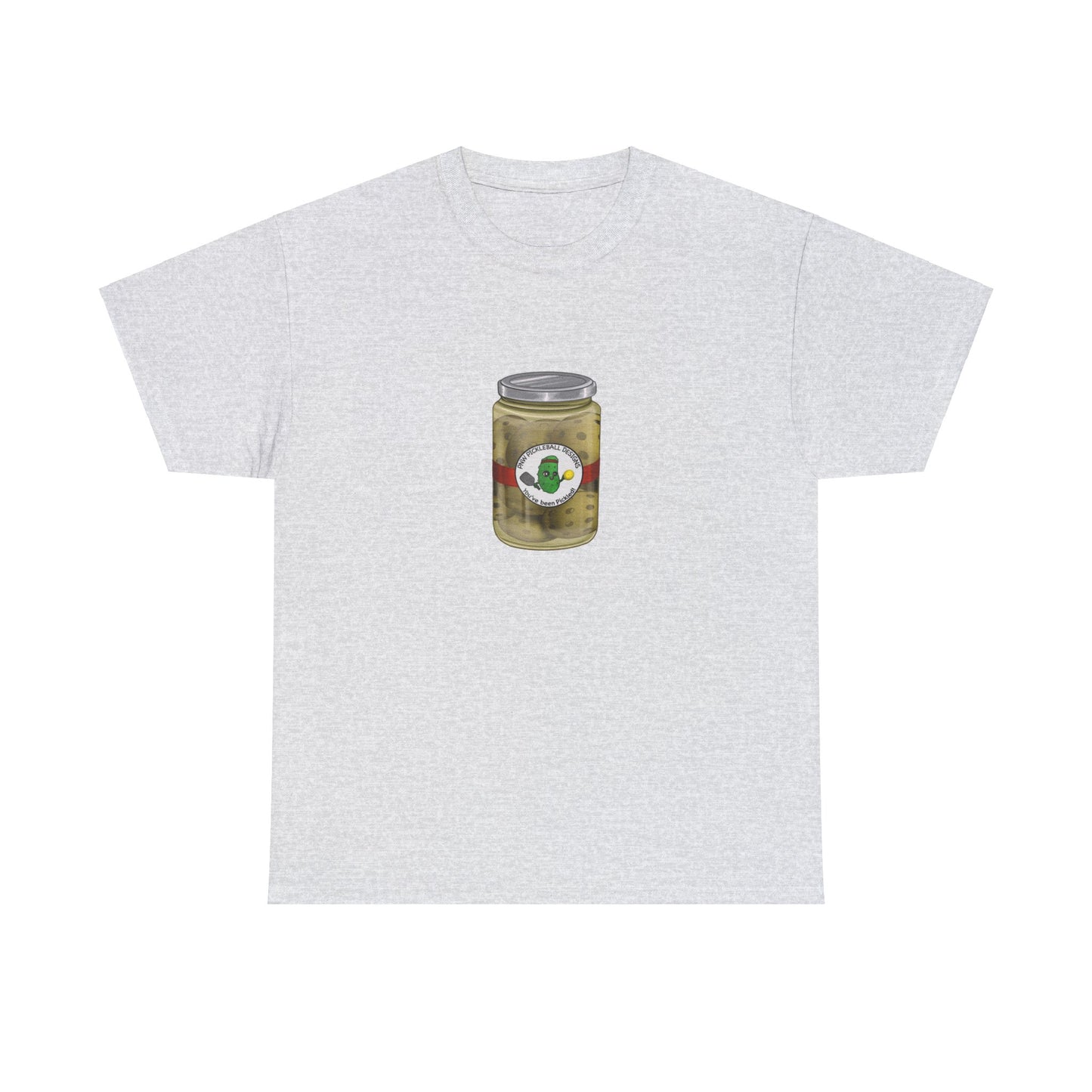 Unisex Heavy Cotton Pickleballs Jar Tee