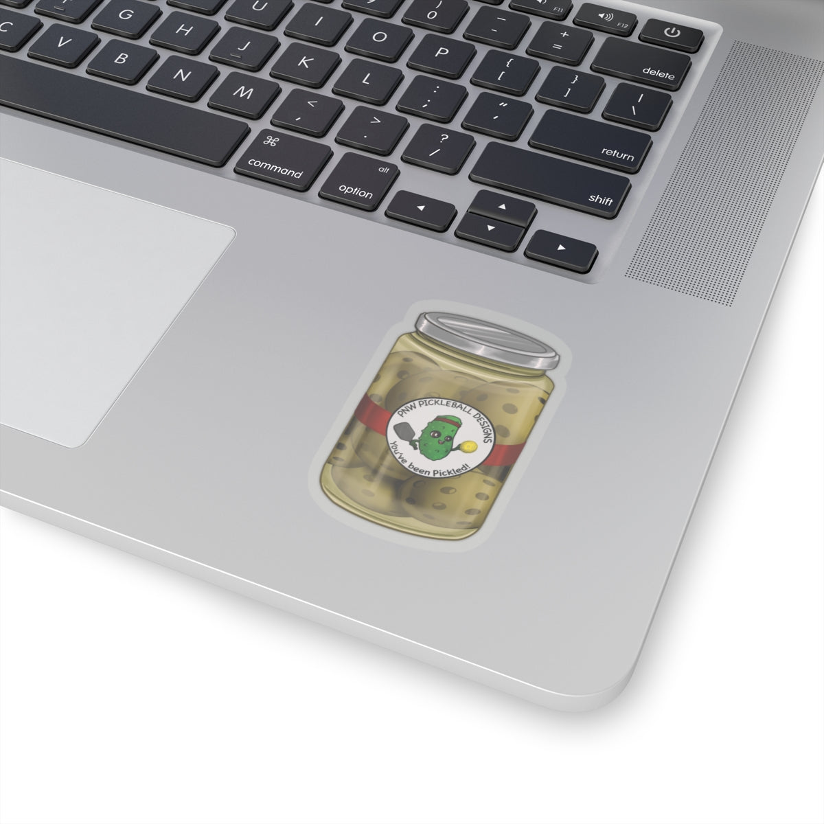 Jar of Pickleballs Sticker