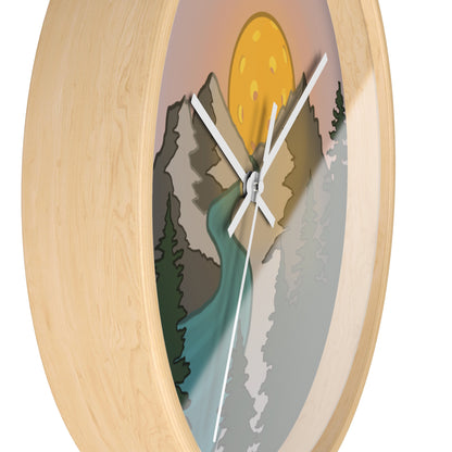 Pickleball Sun Wall Clock!