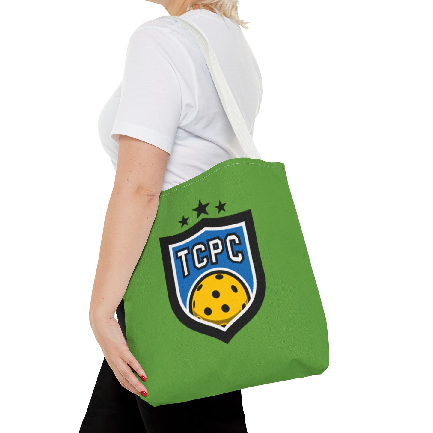TCPC Green Tote Bag - Perfect for Pickleball Fans and Daily Use