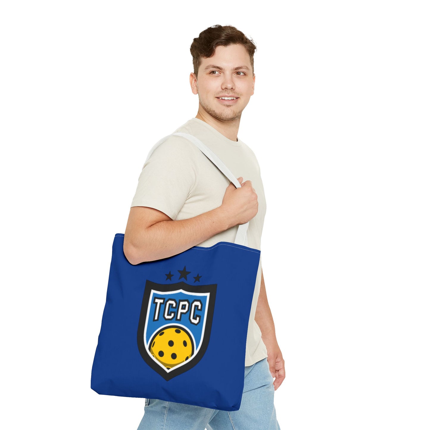 TCPC Blue Tote Bag - Perfect for Pickleball Fans and Daily Use
