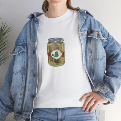 Unisex Heavy Cotton Pickleballs Jar Tee