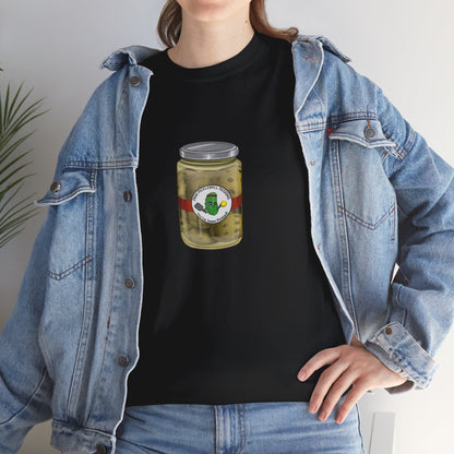 Unisex Heavy Cotton Pickleballs Jar Tee