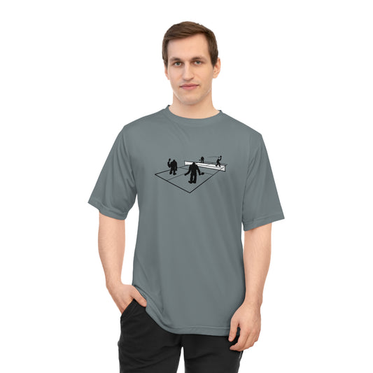 Sasquatches Playing Pickleball Unisex Zone Performance T-shirt