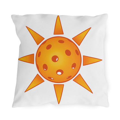 Pickleball Sun Outdoor Pillows