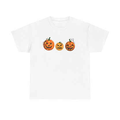 Unisex Heavy Cotton Pickleball Pumpkin Tee!