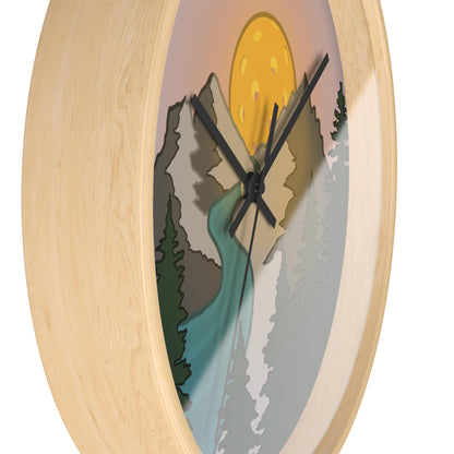 Pickleball Sun Wall Clock!