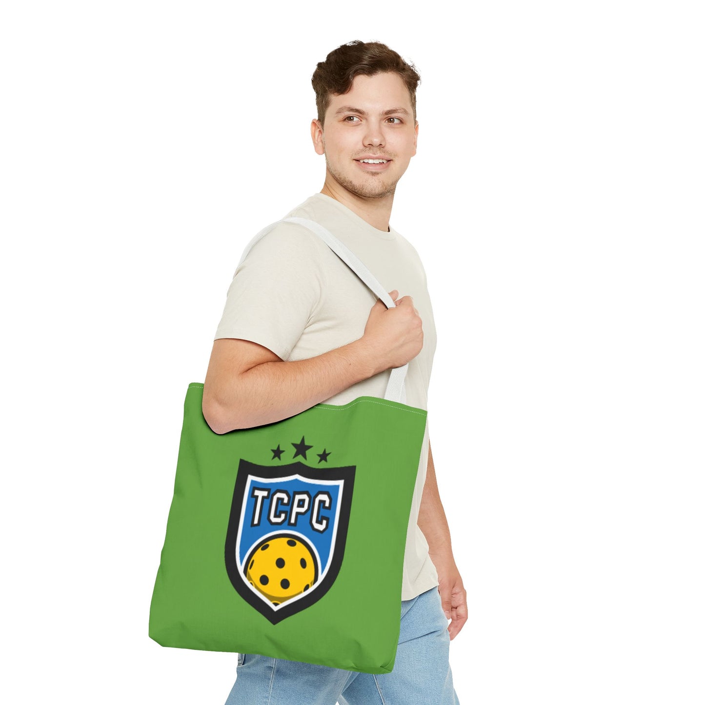 TCPC Green Tote Bag - Perfect for Pickleball Fans and Daily Use
