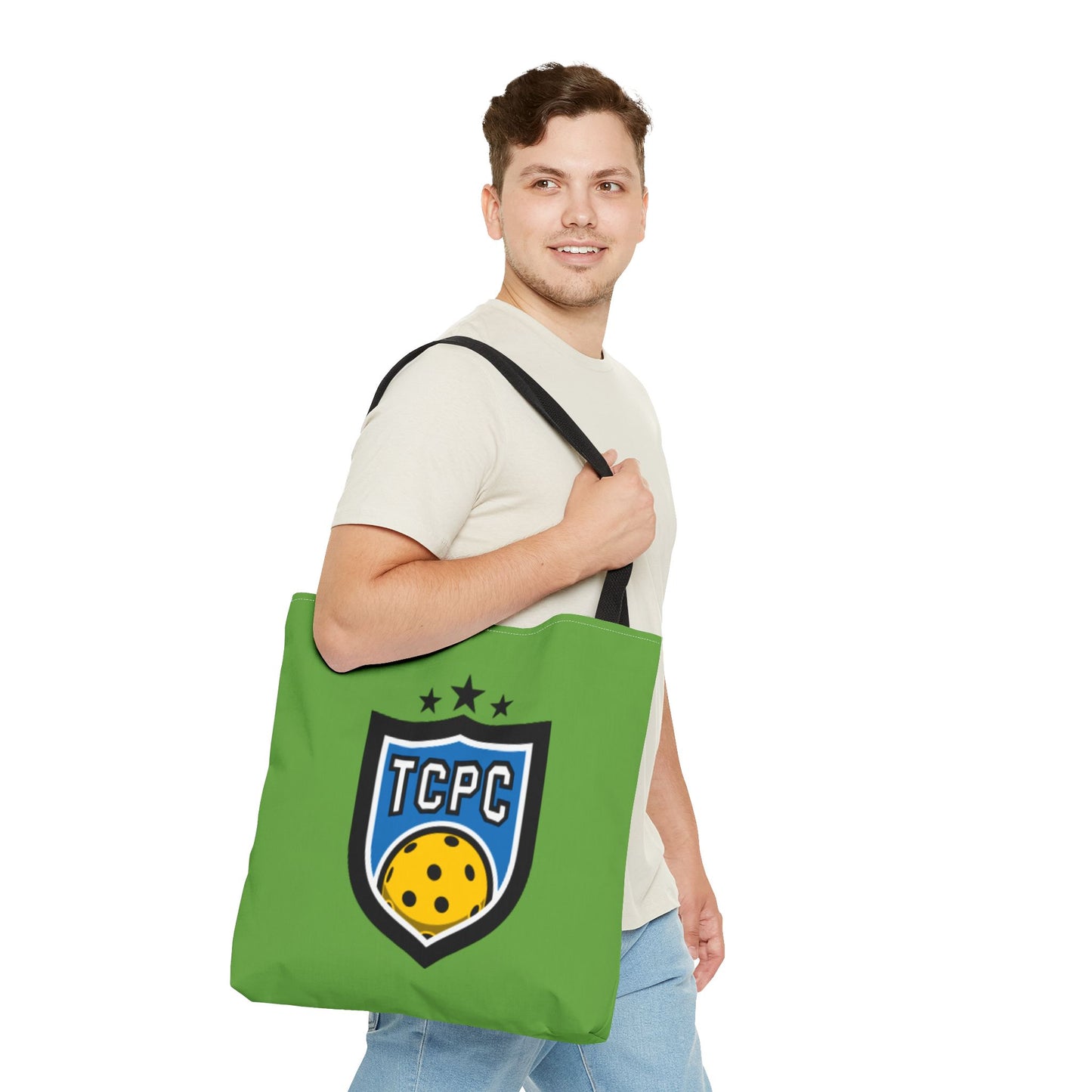 TCPC Green Tote Bag - Perfect for Pickleball Fans and Daily Use