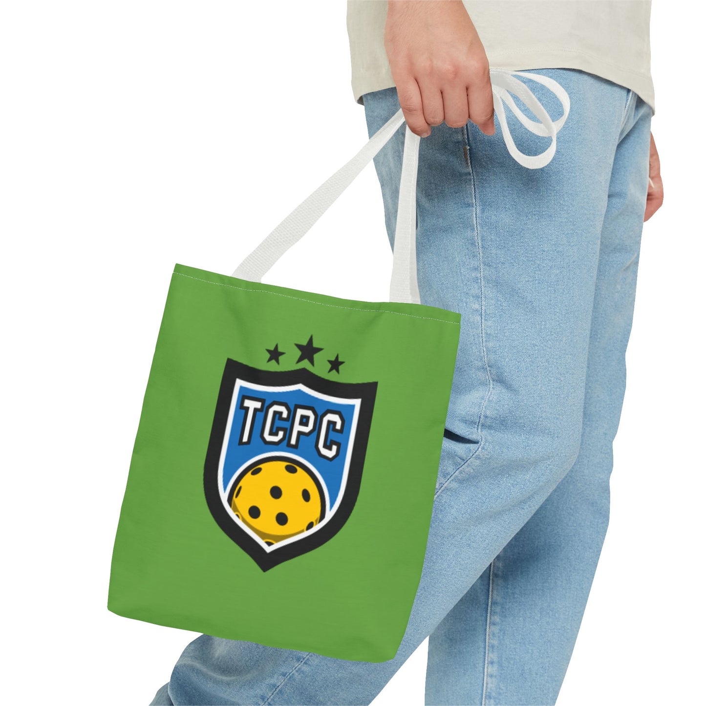 TCPC Green Tote Bag - Perfect for Pickleball Fans and Daily Use