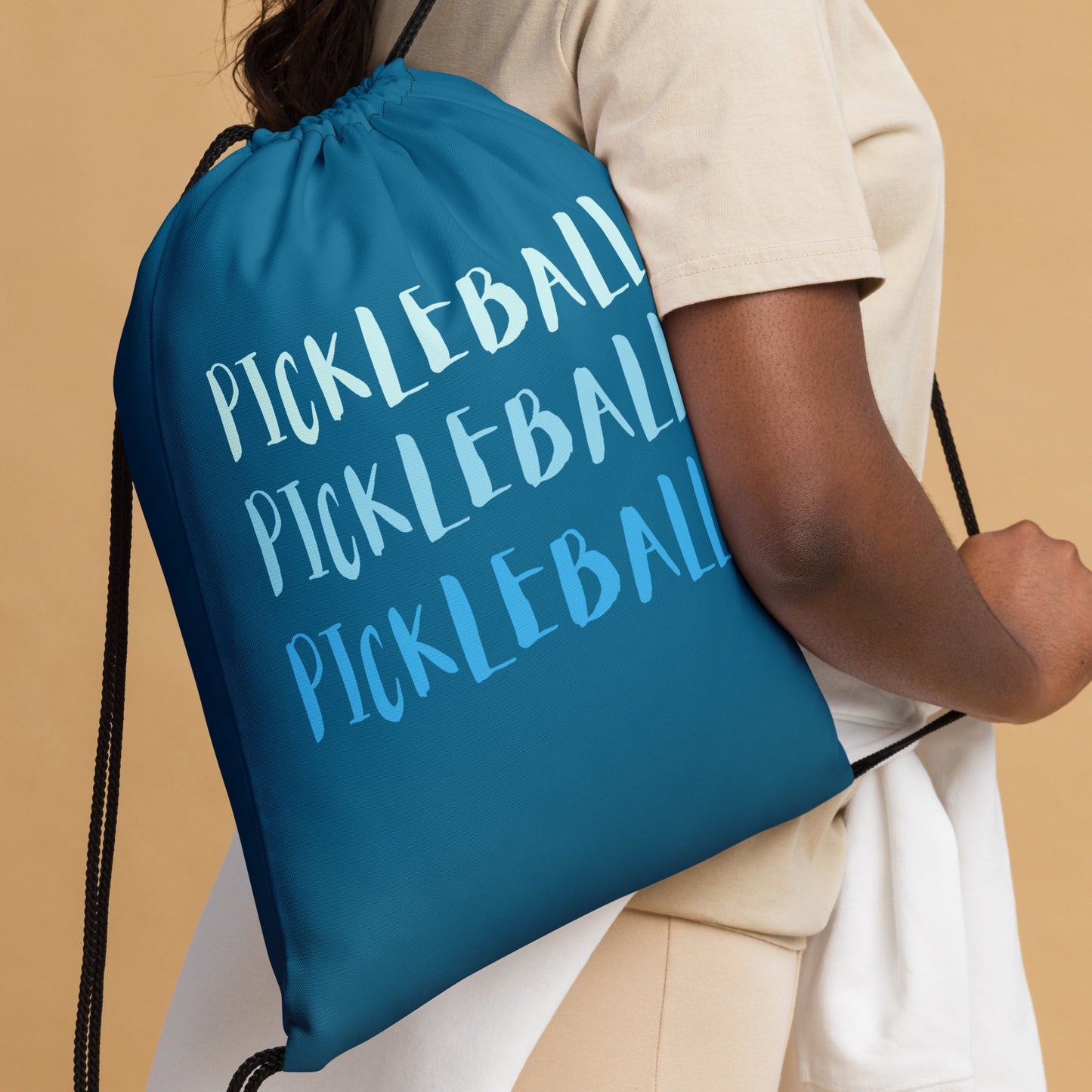 Pickleball Drawstring Bag