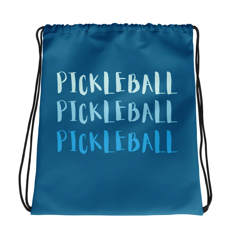 Pickleball Drawstring Bag