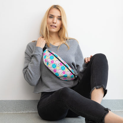 80's Themed Pickleball Pattern Fanny Pack