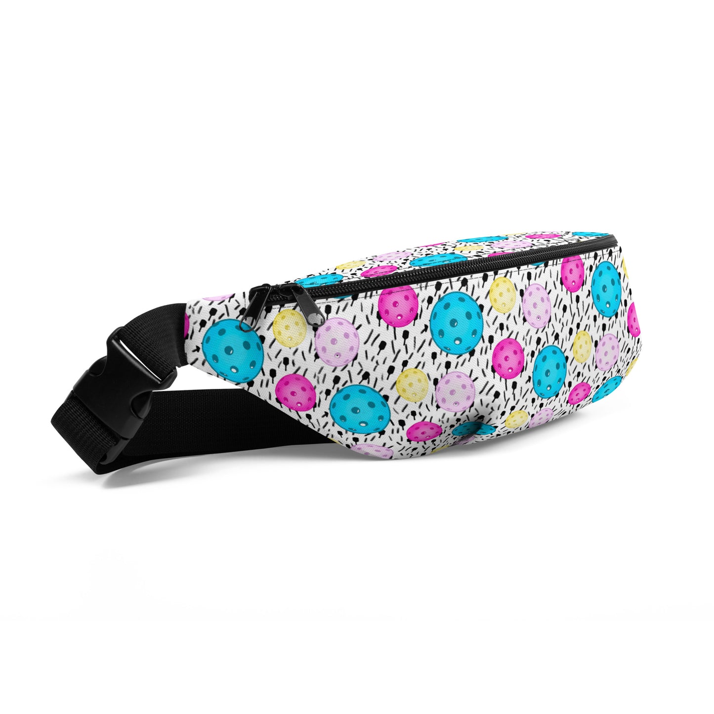 80's Themed Pickleball Pattern Fanny Pack