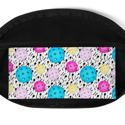 80's Themed Pickleball Pattern Fanny Pack