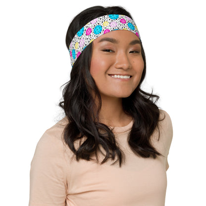 80's Themed Pickleball Pattern Headband